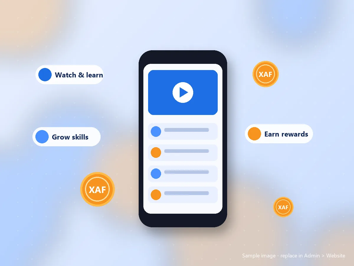 Phone showing a QuickBolo video lesson